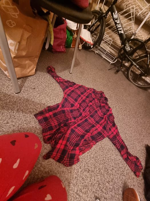 koszula damska czerowna M