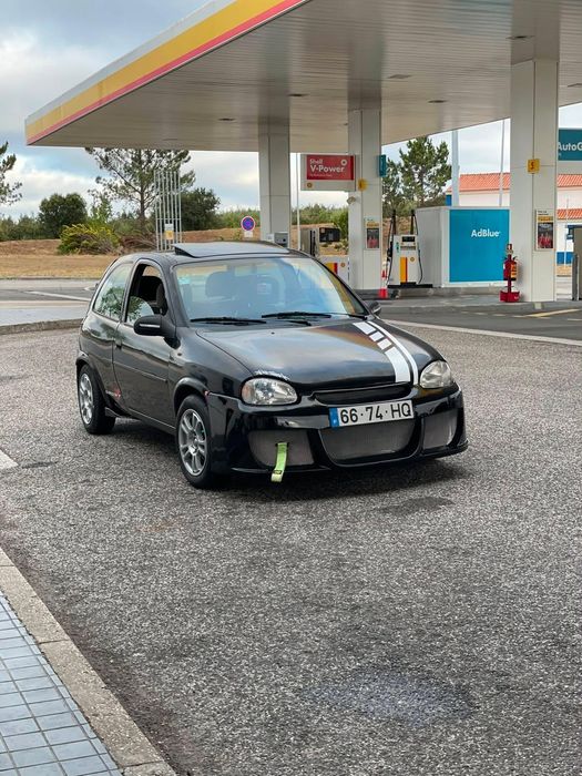 Pará choques desportivo Opel corsa B