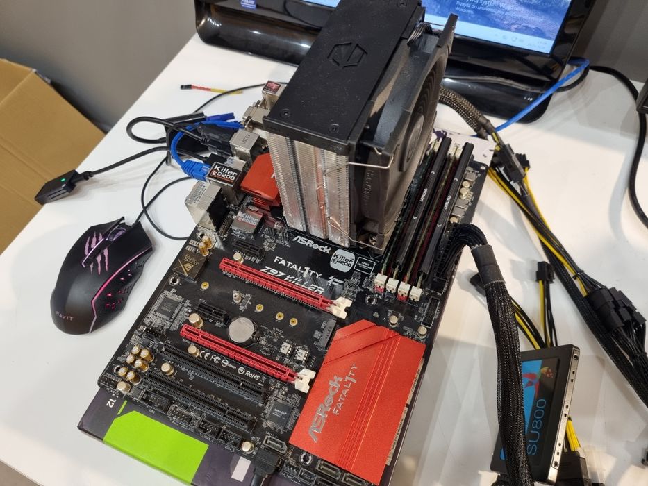 AsRock Z97 Killer + i5 4670k + 32GB RAM + Fera 3, sprawny zestaw