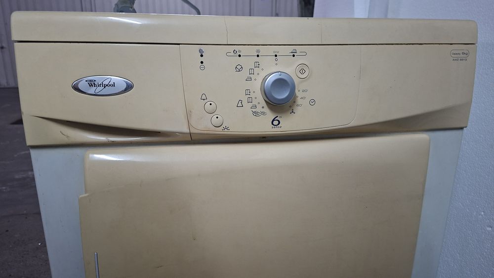 Máquina de Secar Roupa Whirlpool AWZ 9813 – 6kg | Com problemas