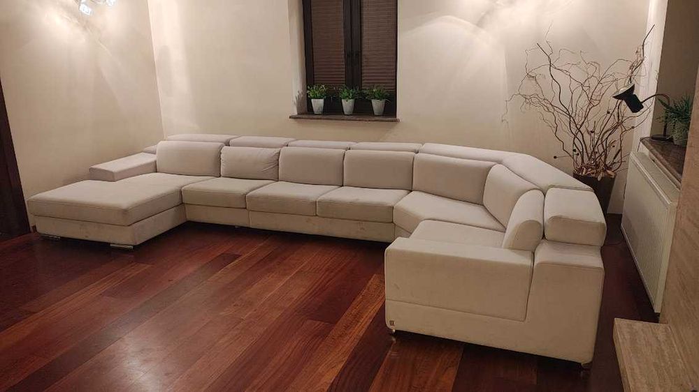 Elegancki narożnik do salonu