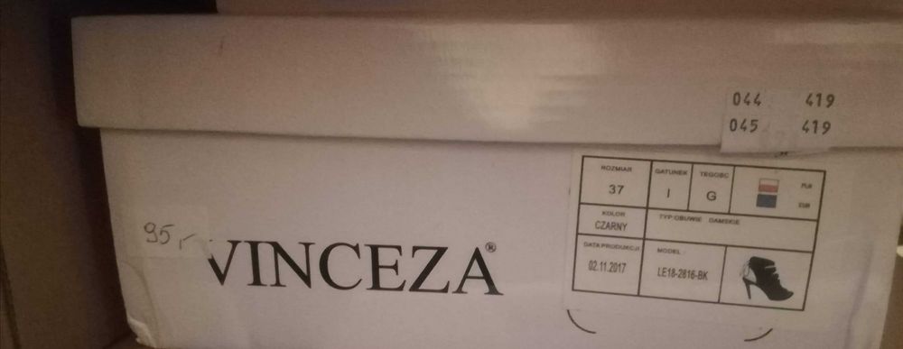 Szpilki czarne rozm 37