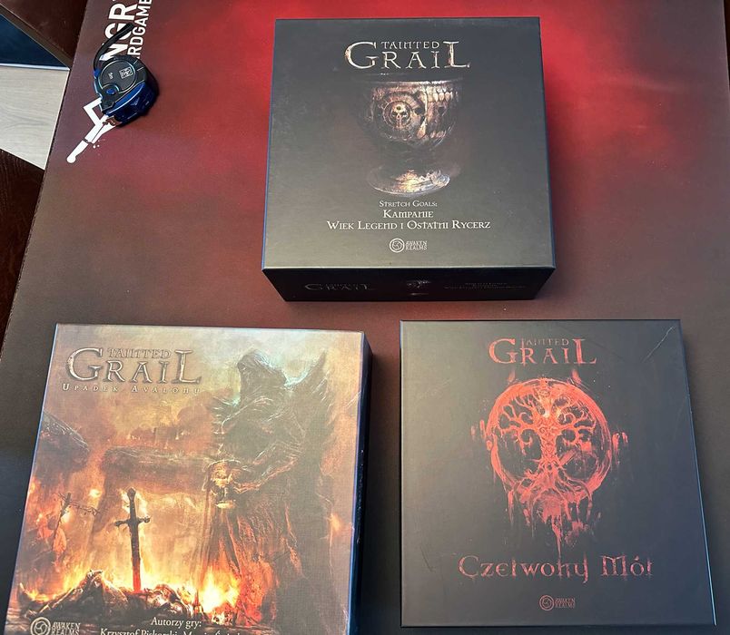 Tainted Grail Upadek Avalonu PL, Sundrop, stretch goals, Czerwony mór