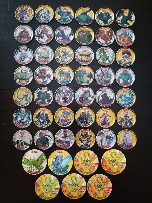 Tazos Yu-Gi-Oh metal 2 - 100% completa