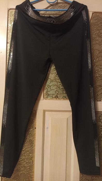 Турецькі лосіни з камінцями 52-56 Підійдуть на бедра 118-123