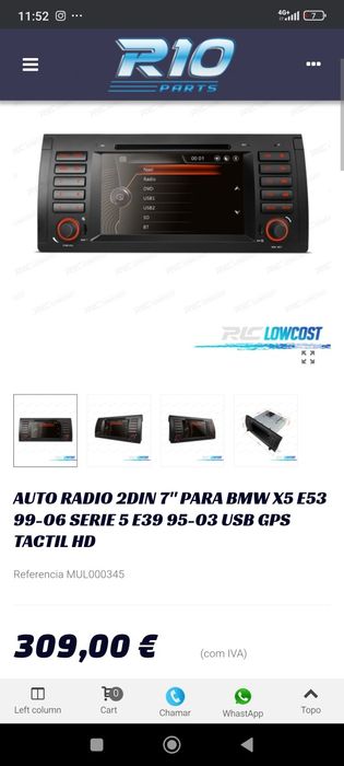 AutoRadio BMW 525tds