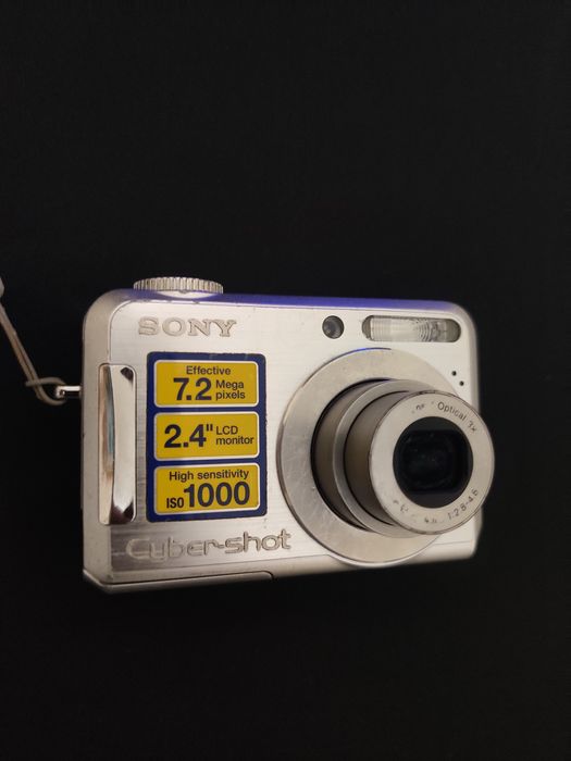 Sony Cyber-shot DSC-S700 Silver Aluminum Вінтажна Мильниця фотоапарат