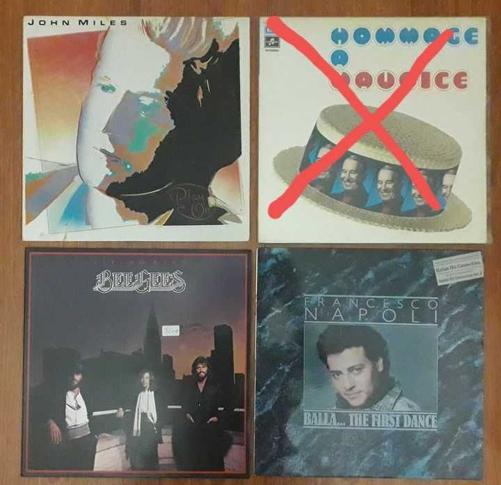 Discos de vinil variados