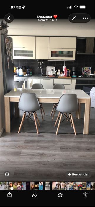 Mesa de casa de jantar
