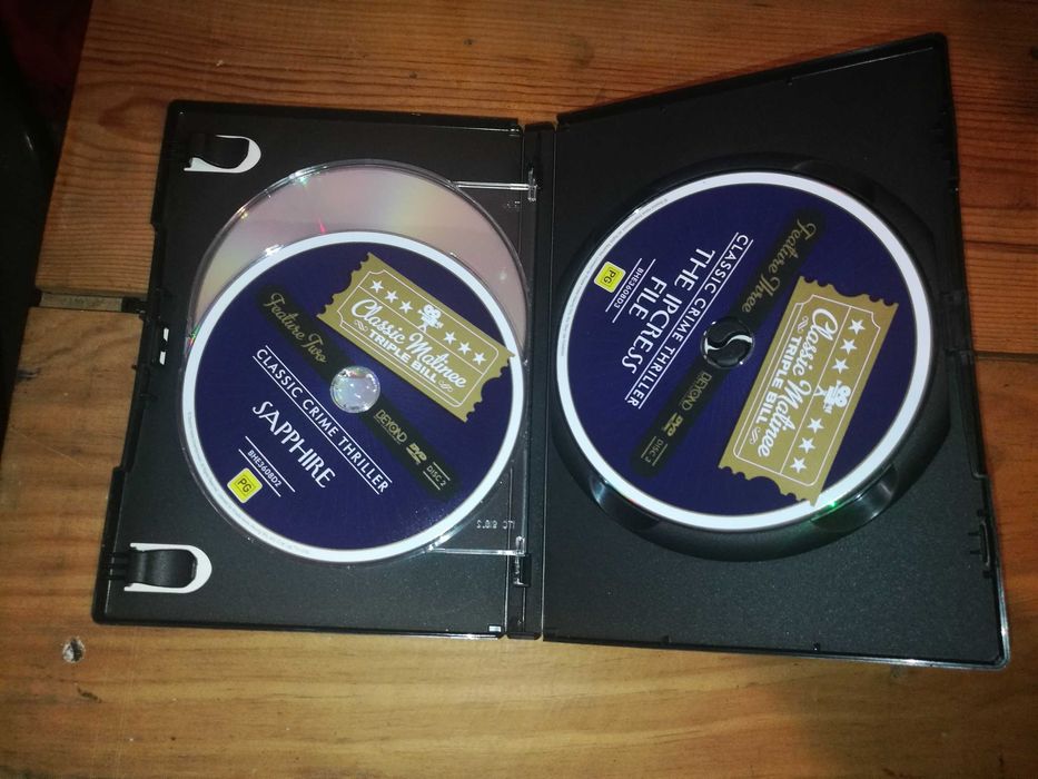 My Brothers's.../Sapphire/The Ipcress File/ (áudio ing) 3XDVD