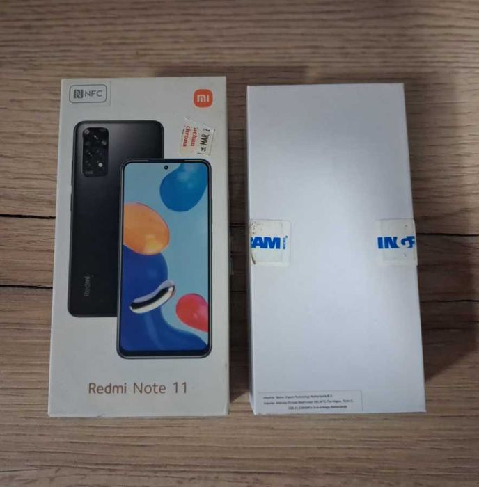 Puste pudełko po telefonie Redmi Note 11