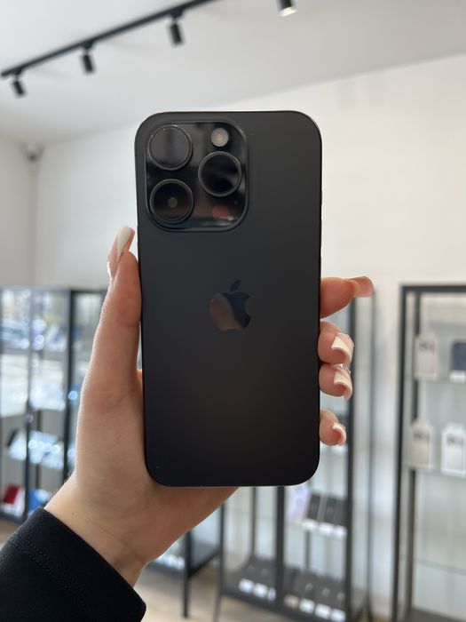Telefon iPhone 15 PRO 128GB Czarny Apple Gwarancja iTrade