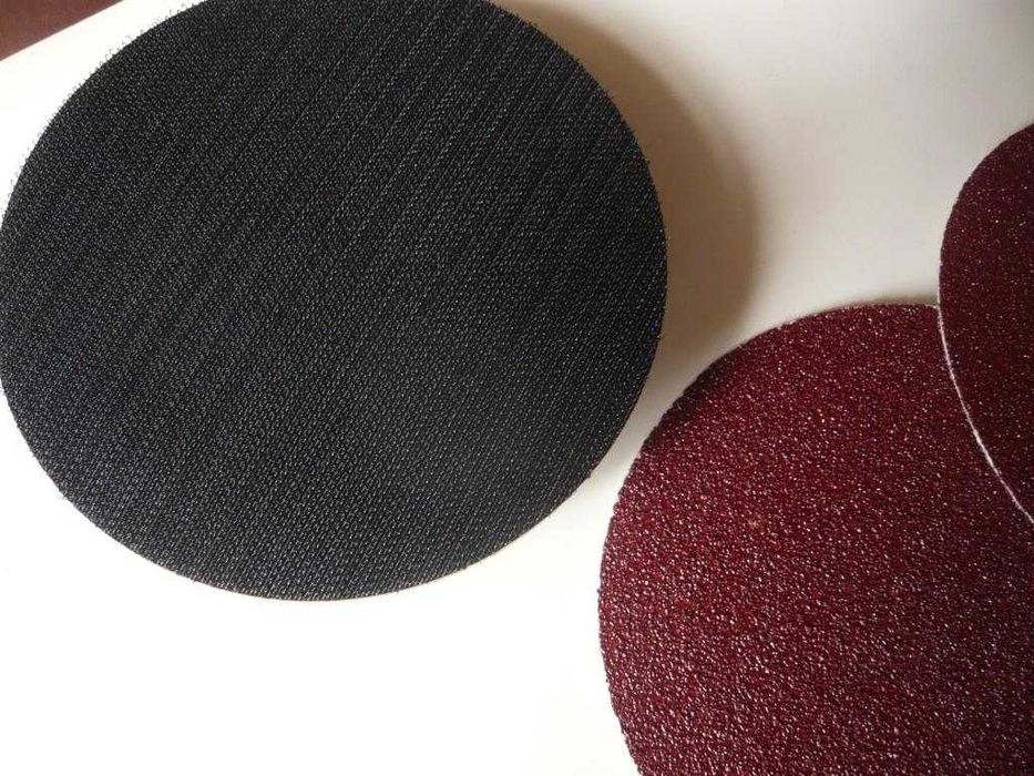 Prato velcro Wolfcraft e discos (rebarbadora 125 mm)