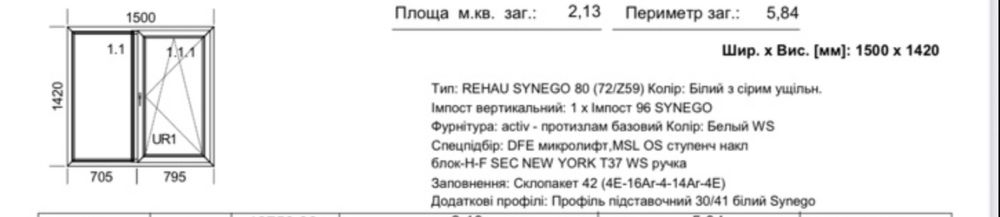 Вікна нові  в наявності