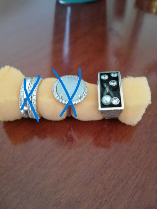 Aneis em prata medidas de 12 a 15 em Portugal