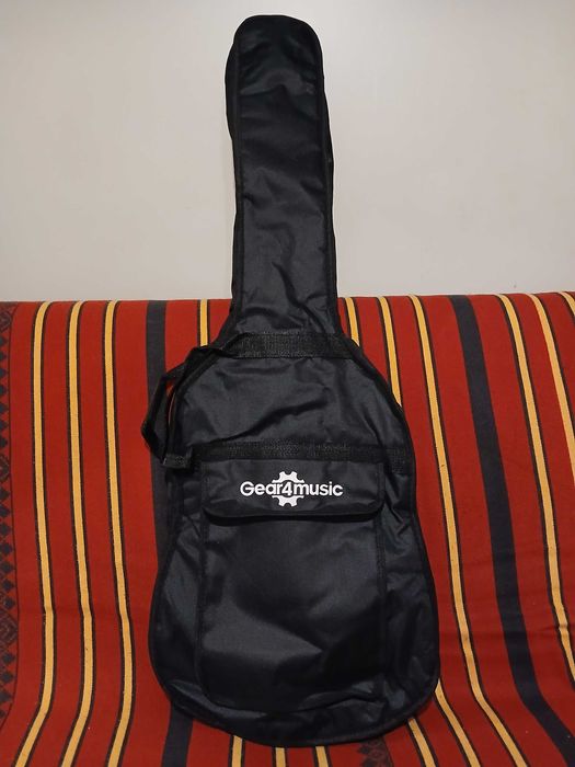 Gitara elektryczna Gear4Music, stratocaster, turkusowa + pokrowiec