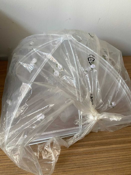 NOWA Moskitiera Osłona Siatka Parasol na żywność owoce warzywa 36x36cm