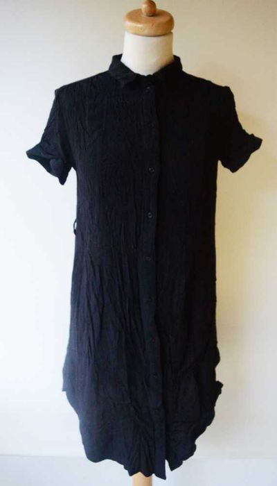 Tunika Koszula H&M Mama Czarna Ciążowa S 36