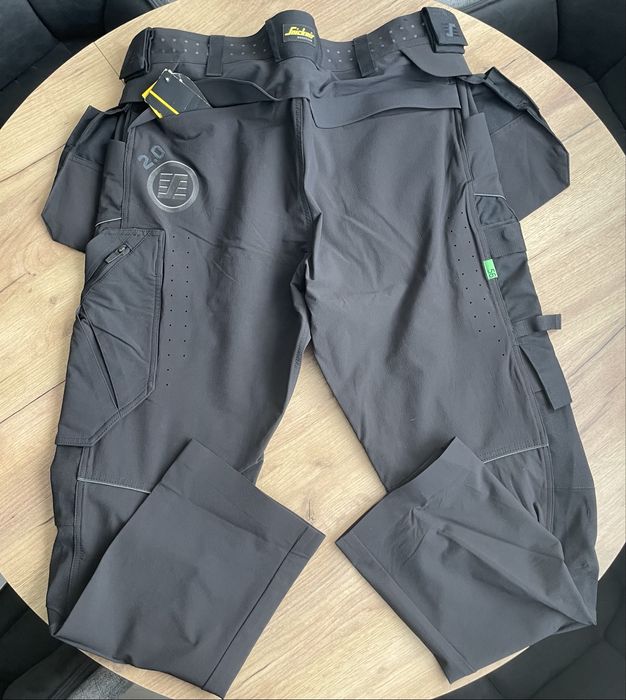 56 Spodnie robocze snickers 6944 czarne