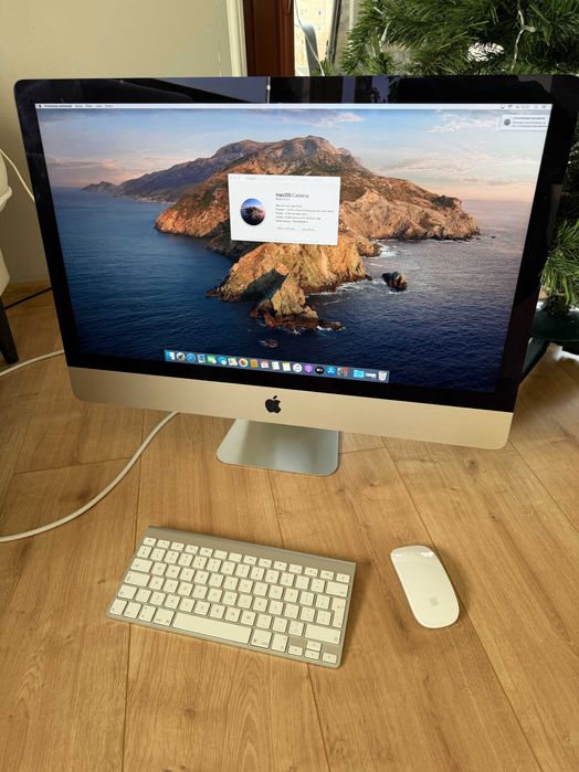 IMac 27 Late 2012 – i5/12GB RAM/1TB – z oryginalną klawiaturą i