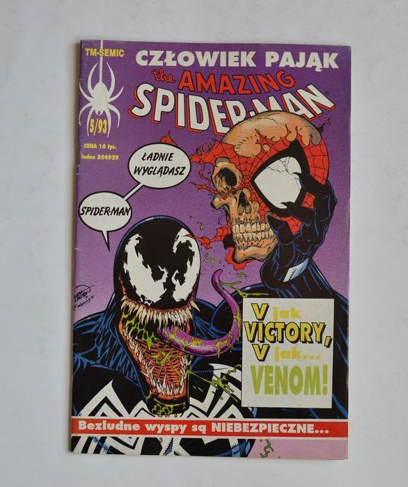 Spider-man 5/93 tm semic