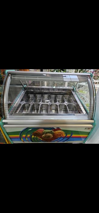 Vitrine de gelataria ventilada