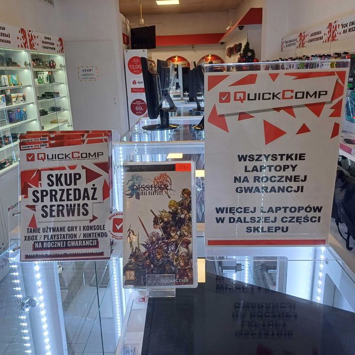 Gra PlayStation Portable PSP Dissidia Final Fantasy Gwarancja 1 Rok