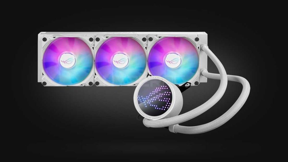 Система водяного охолодження Asus ROG Ryuo III 360 ARGB White Edition