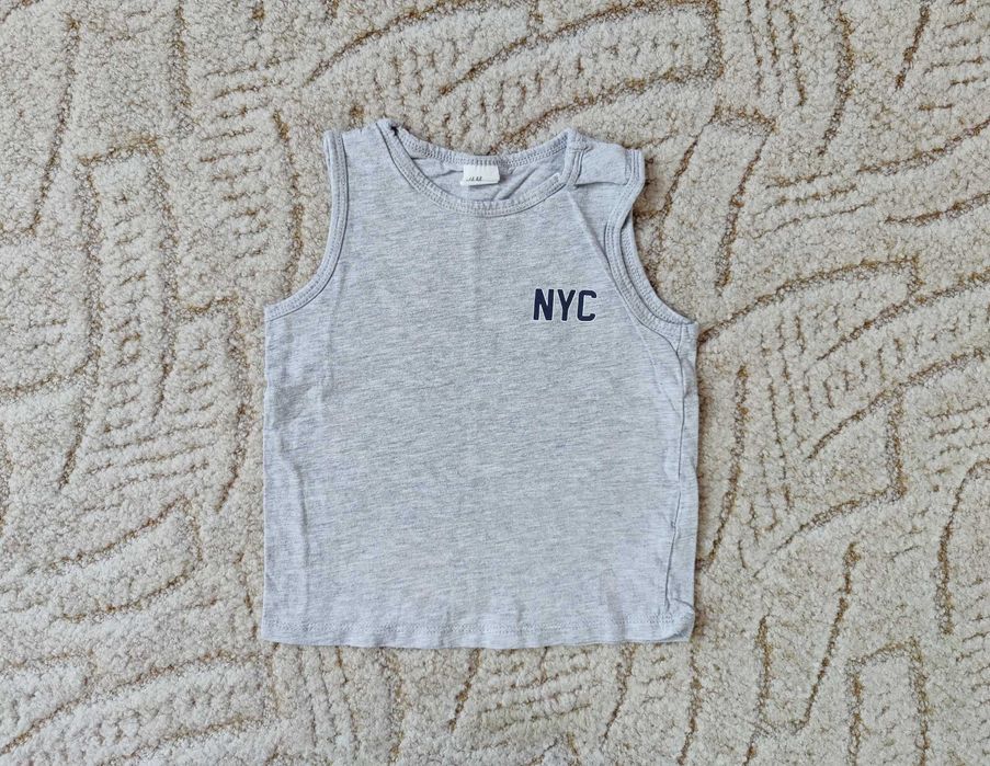 Bawełniana letnia koszulka marki H&M