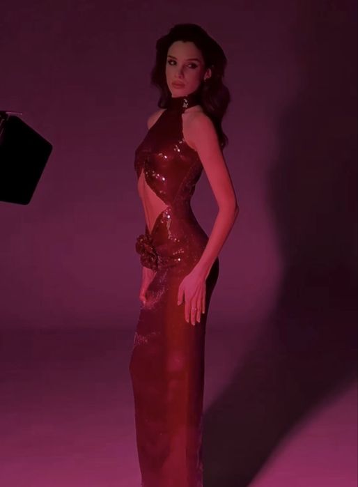 Платье вечернее в пайетку