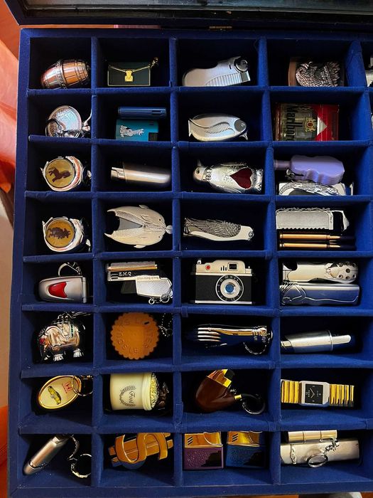 Conjunto de isqueiros - Coleção