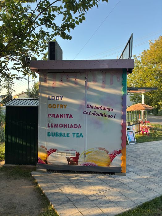 Budka na lody gastronomiczna