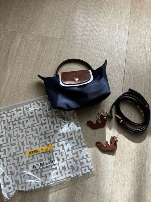 Mala Lonchamp Mini Azul