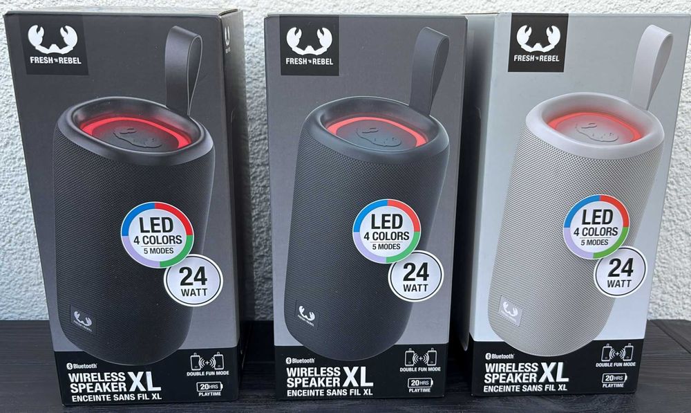 Głośnik przenośny Fresh 'n Rebel XL 24W NOWY, Oryginalnie zapakowany