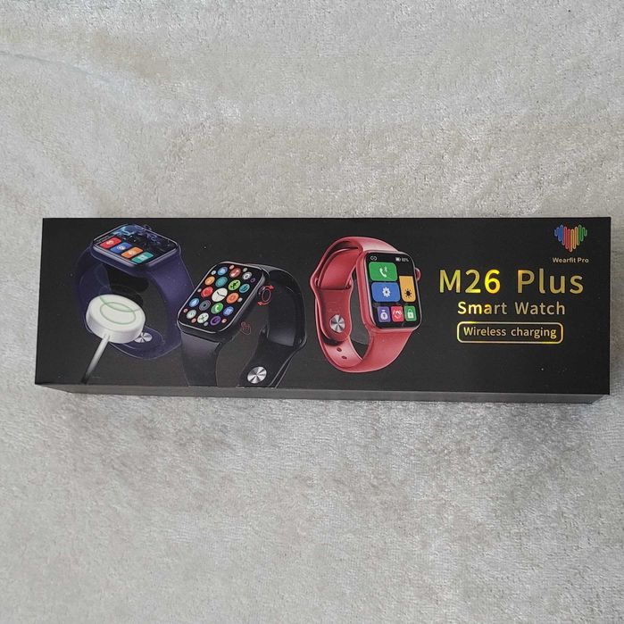 Cмарт-годинник Smart watch М26 Plus (2 браслети)