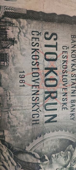 Banknot kolekcjonerski 100 koron Czechosłowacja 1961r
