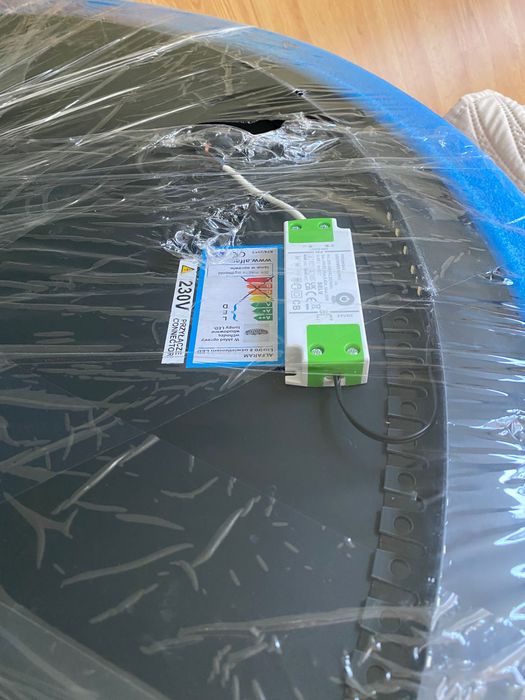 Lustro okrągłe fi 100 cm podświetlane LED