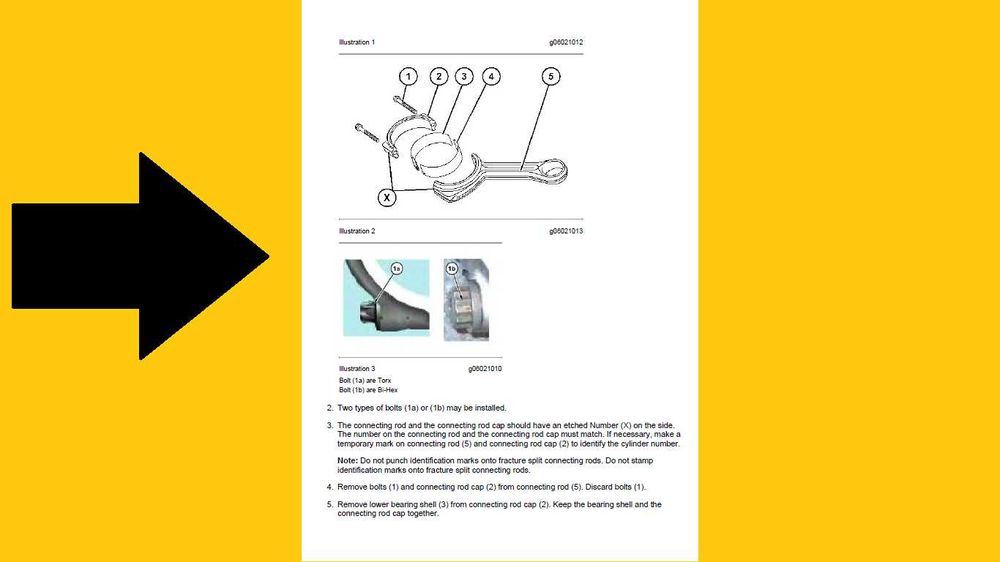 Silnik CAT C 6.6 Acert CATERPILLAR instrukcja napraw