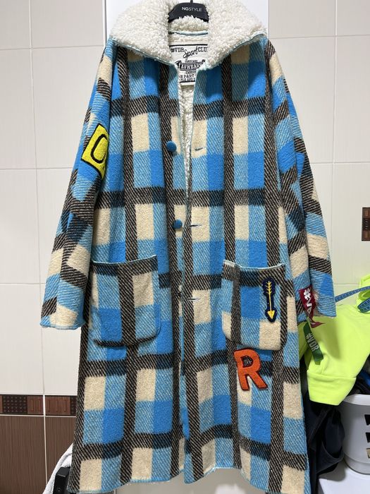 Меховая рубашка-пальто итальянского бренда VDR