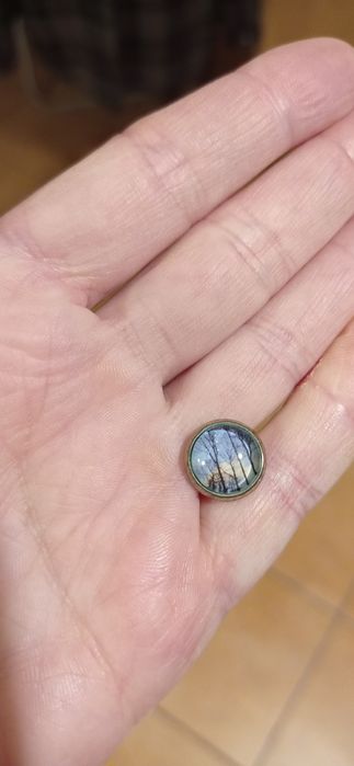 Kolczyk 1 sztuka wkrętka drzewa