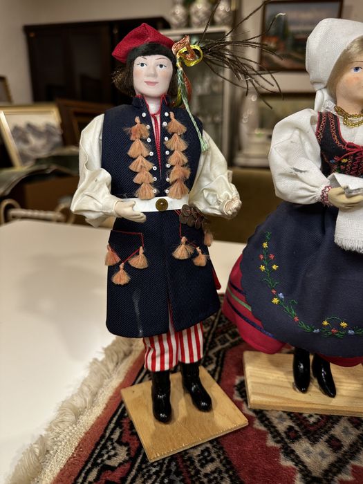 Lalka regionalna tradycyjny strój ludowy Polska 279