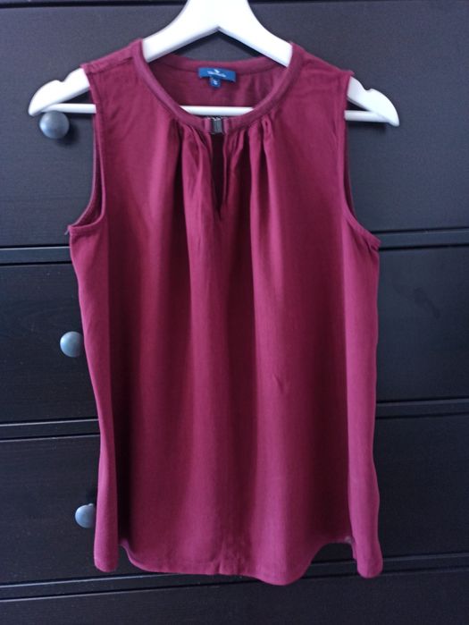 Bordowa bluzka Tom Tailor