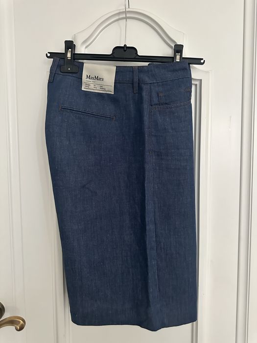 MAX MARA piękne spodenki jeansowe