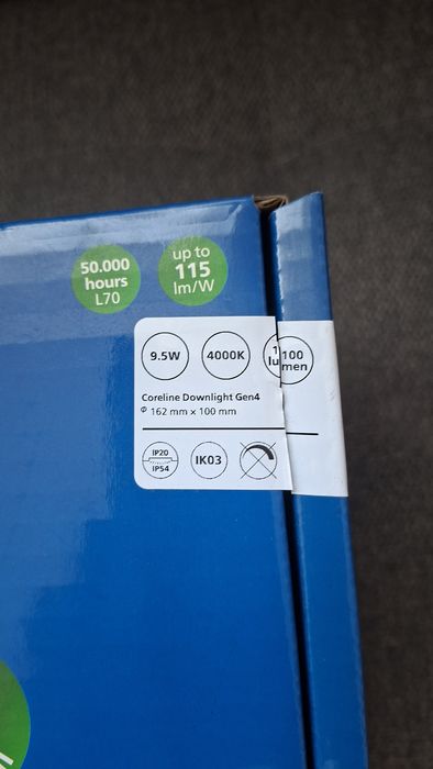 Oprawa LED Philips CoreLine Downlight Gen4 9.5W 4000K NOWA