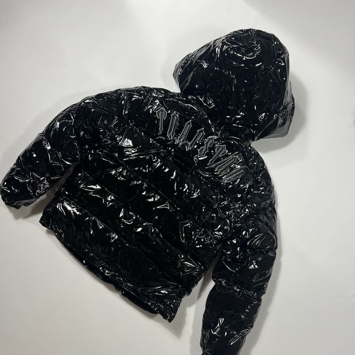 Пуховик Trapstar S-XL пухан трепстар на зиму глянцевий пуховик drill