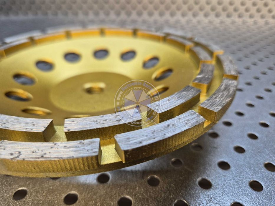 Tarcza garnkowa do szlifowania betonu 180mm M14 segmentowa diamentowa