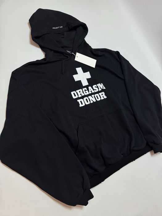 Худі Grailz Project G/R Orgasm Donor black S M L