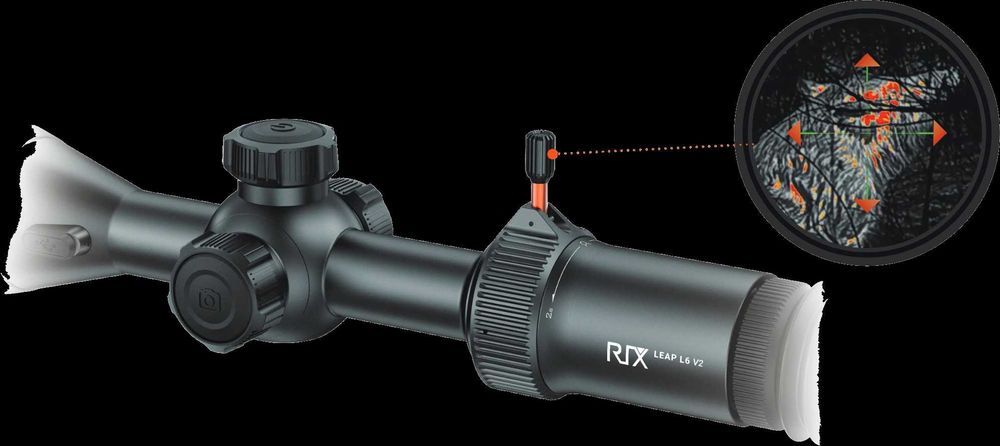 Luneta termowizyjna celownik Rix LEAP L3 V2 R LRF