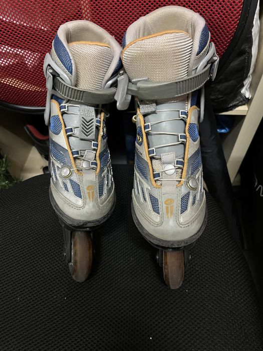 Patins em linha criança Rollerblade - tamanho ajustável  29 a 34