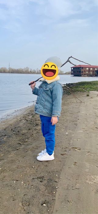 Джинсова курточка з утепленням